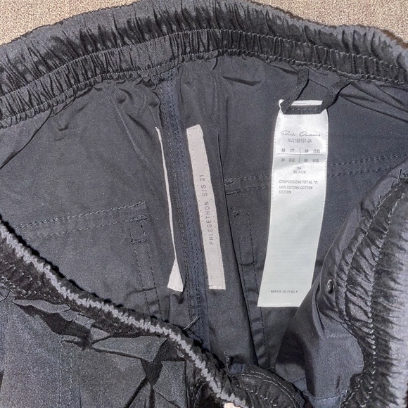 Zip-Up Pocket Drawstring Pants - Picture 4 of 4